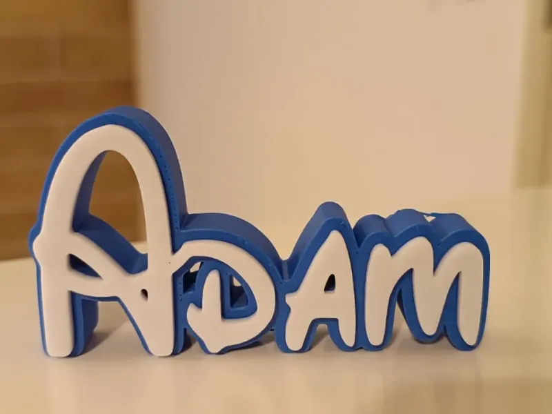 Decorazione con nome Adam Disney