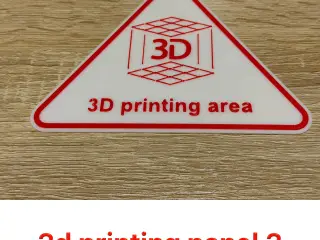 3d printing panel 3