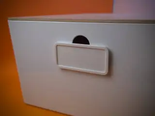 Label Clip for IKEA KUGGIS Box