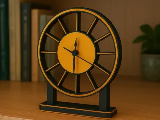 The Horizon Wheel Clock