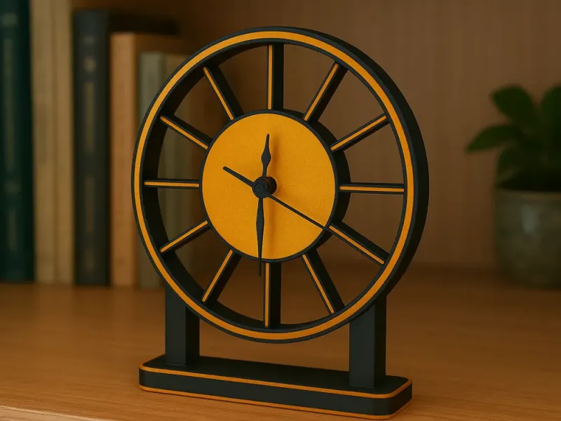 The Horizon Wheel Clock