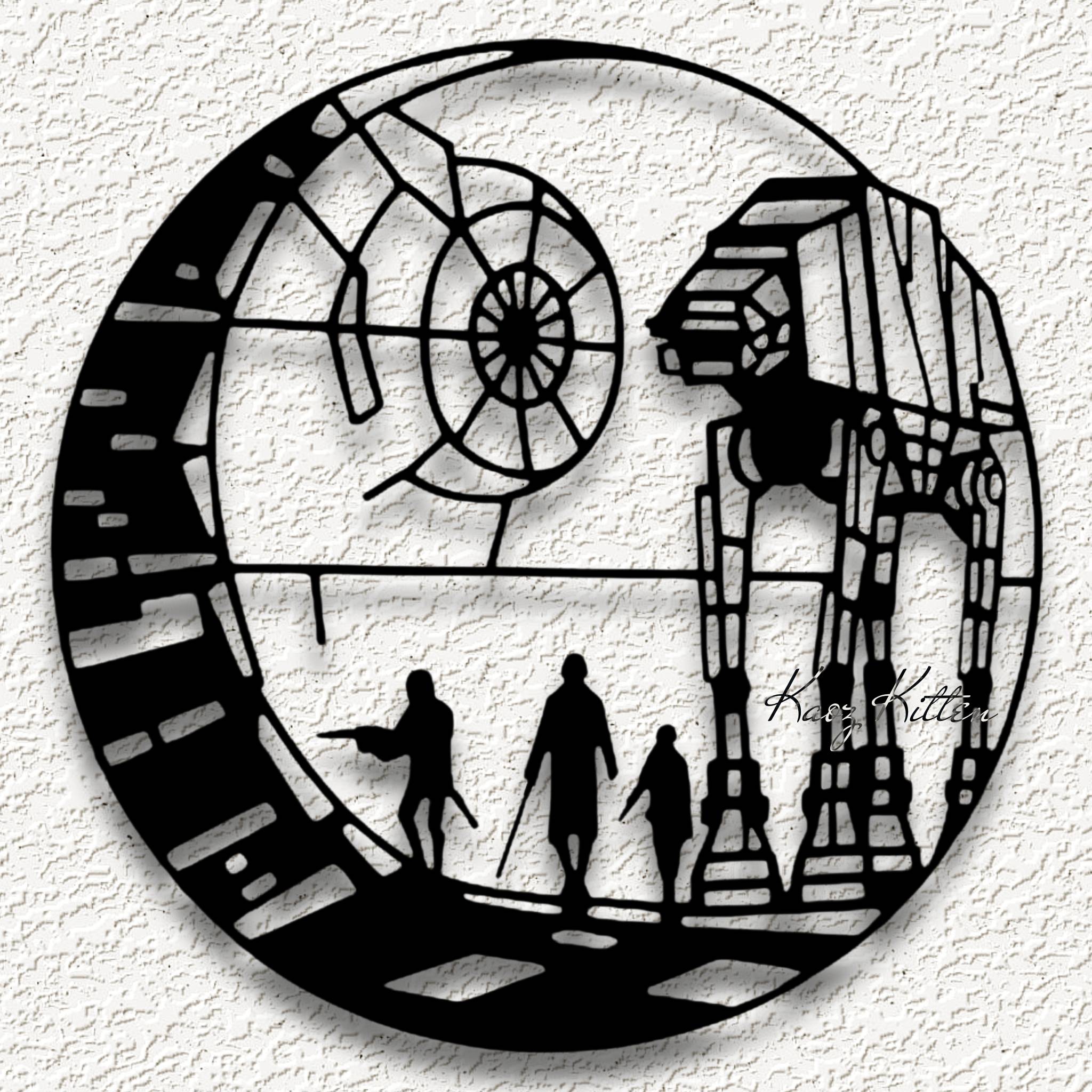 at-at walker death star WALL ART HOME DECOR