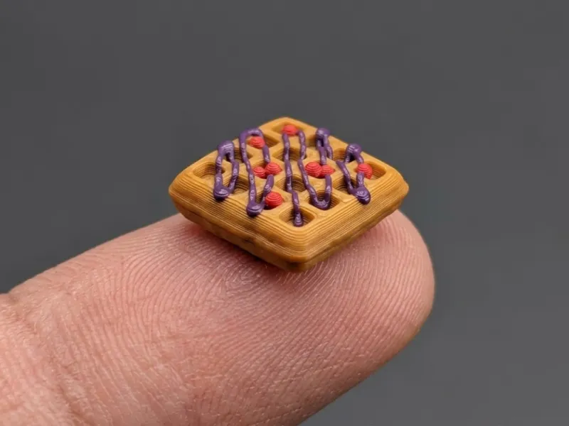 waffle 3d model