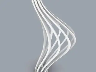 Flowy Strip Vase