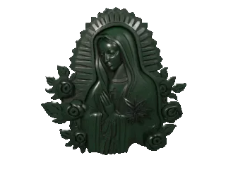 Virgin Mary wall decoration