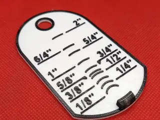 Pipe thread measure tool
