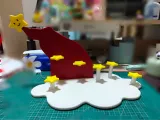 Хранилище для фигурок звезды и облака-0