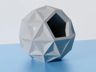 geodesic dome pencil holder