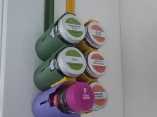 Modular Round Spice Rack System