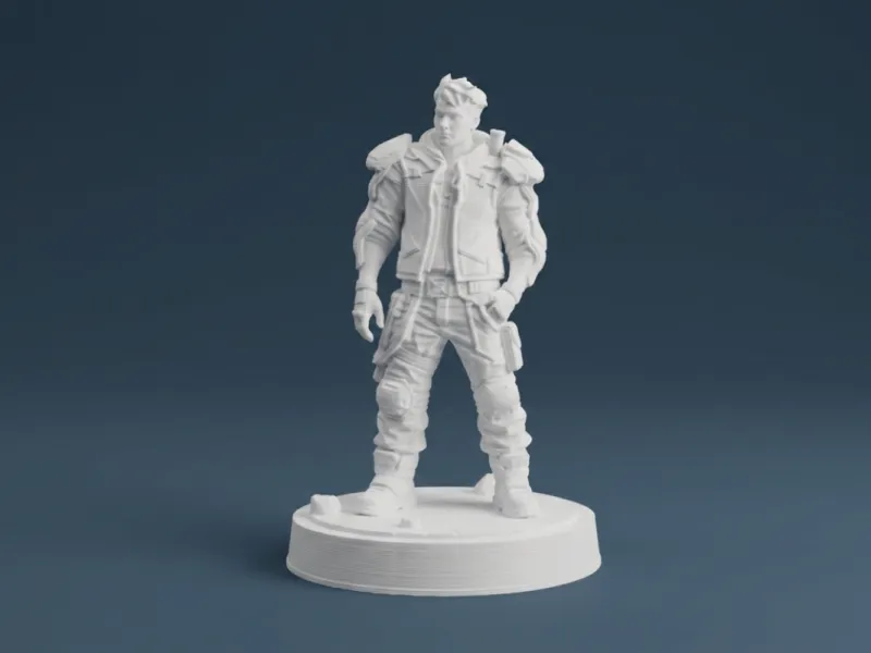 Modelo 3D Rafa Borderlands 4