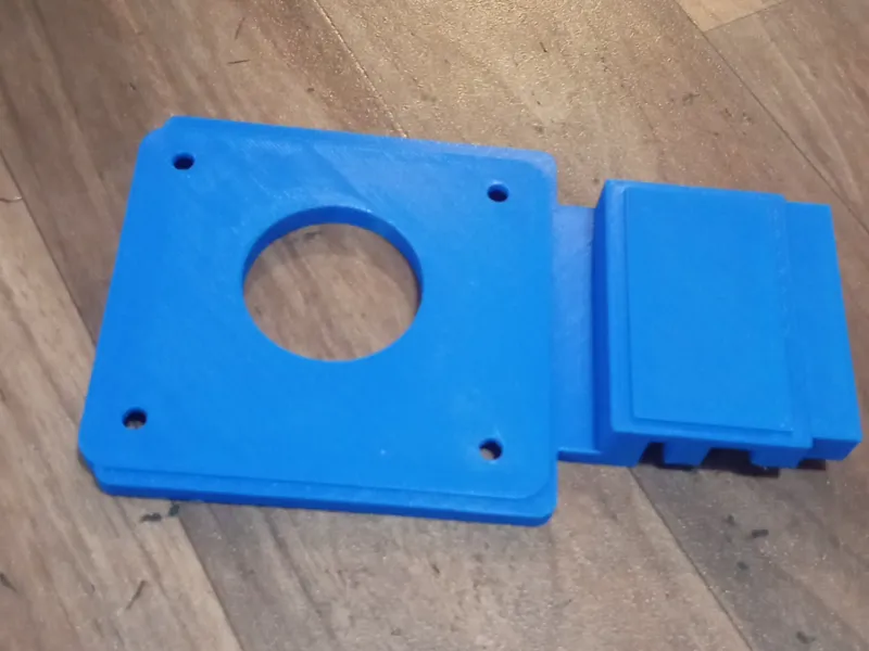 Erbauer trim router base for guide rail