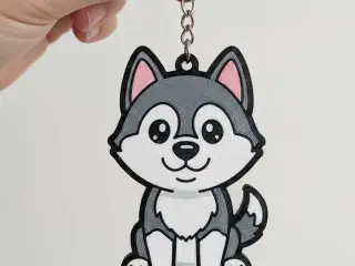 Llavero Husky (Keyring)
