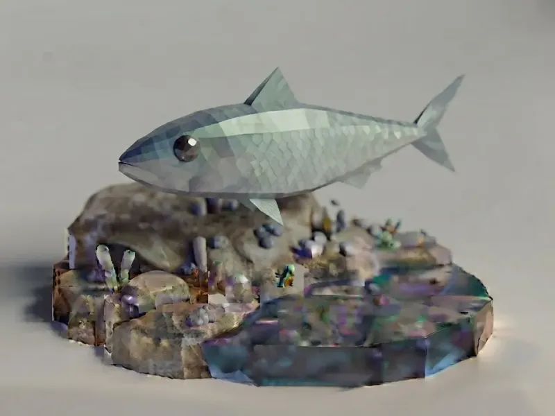 Low Poly Sardine