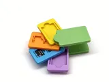 Rainbow-colored SD card and TF card storage box, Expandable-0