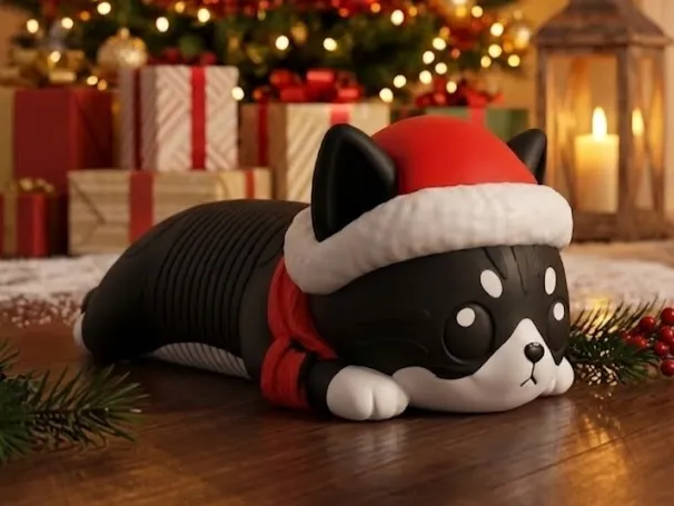 Flexi Christmas Cat
