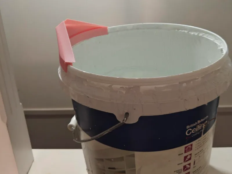 10-liter verfgietuitloop, ideaal voor spuitpistolen