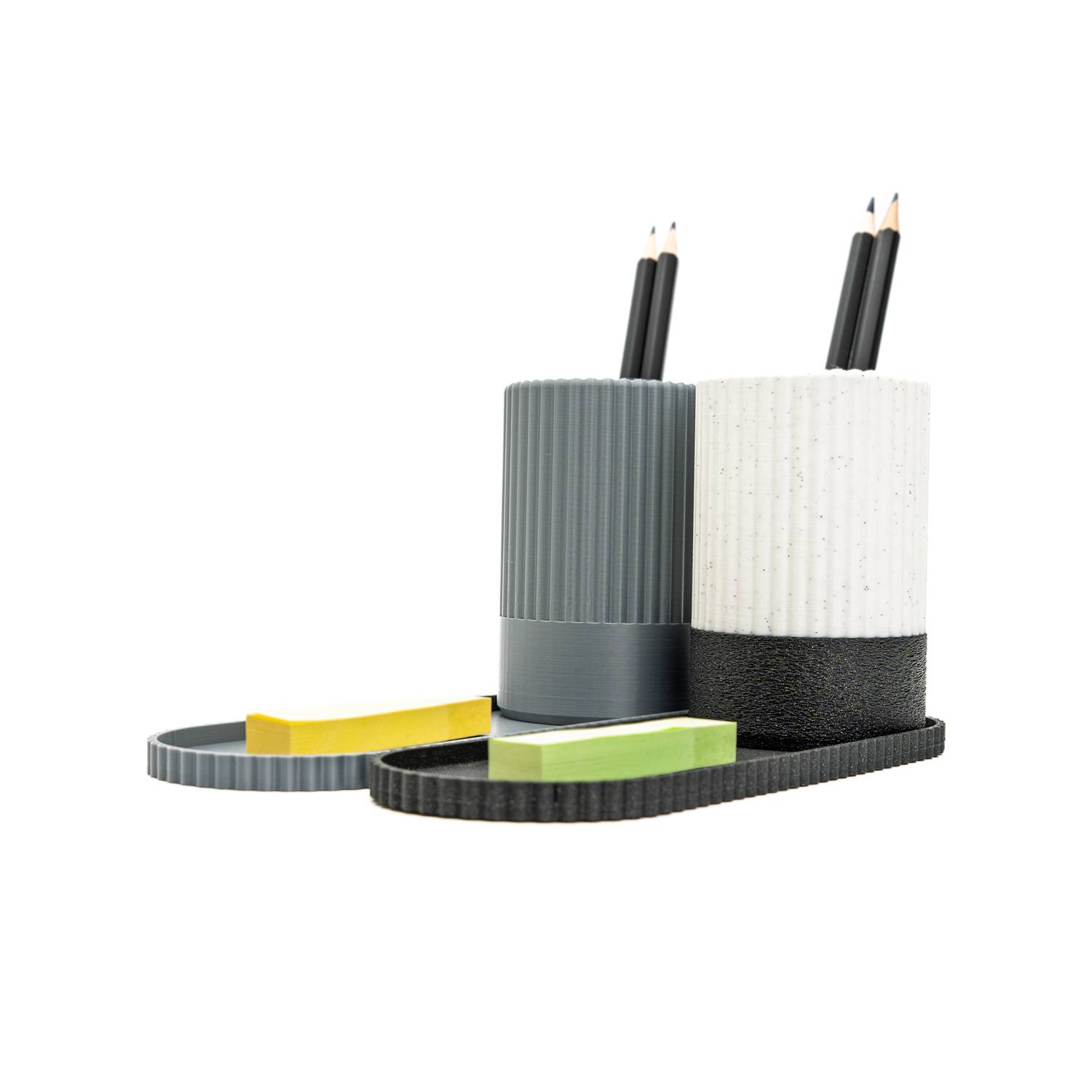 Striped Desk Organizer