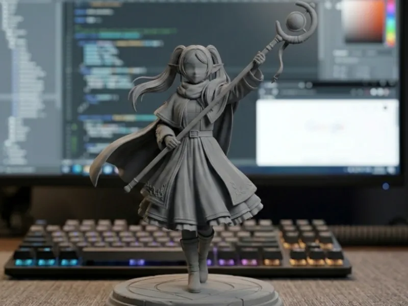 Frieren Journey Model with Staff