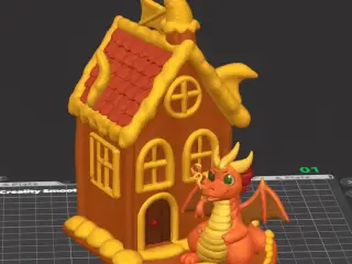 Gingerbread Dragon House