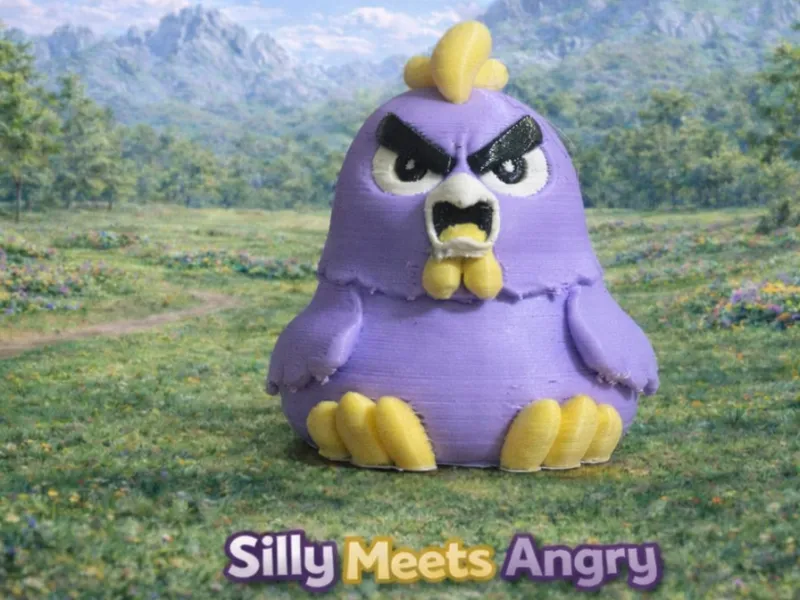 Cluckrage the Chicken - Silly Meets Angry