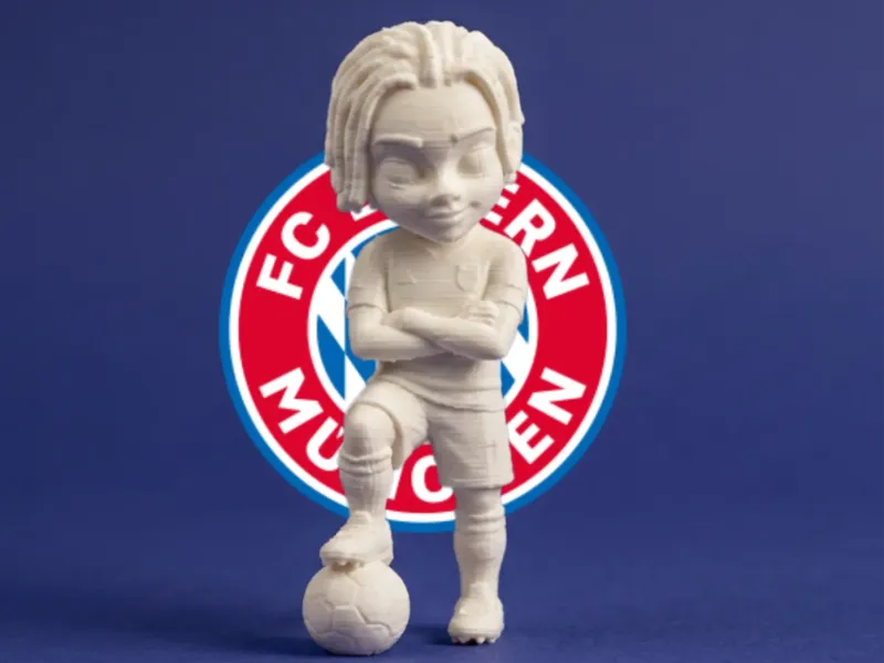 Michael Olise – Chibi Voetballer Beeldje