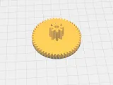 Двухуровневая шестерня 8/50 для детского электромобиля-0