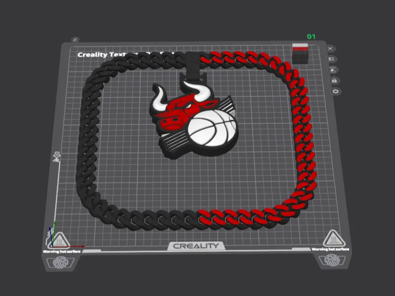 CHICAGO BULLS BIG CHAIN