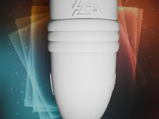 Viking Mead Horn with Valknut Symbol