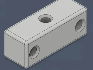 Assembly Block, 4mm Fixings