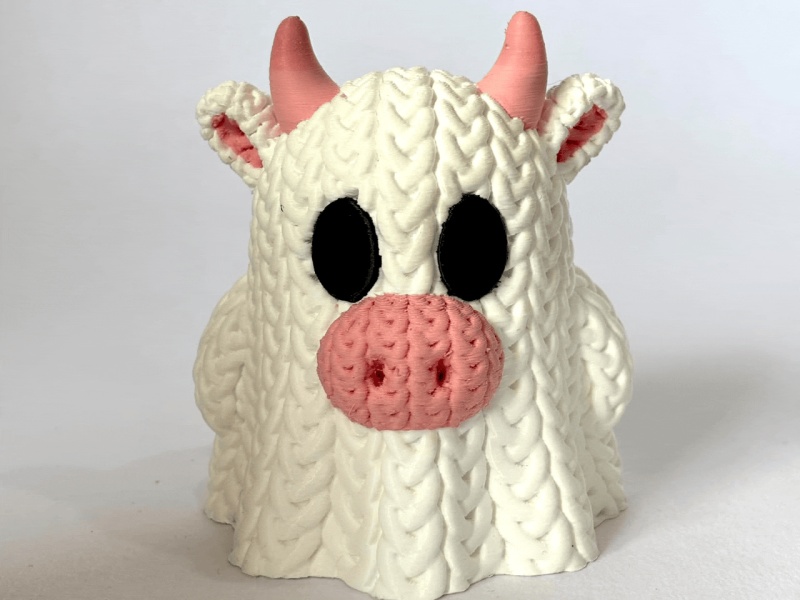 Fantasma Mucca a Uncinetto