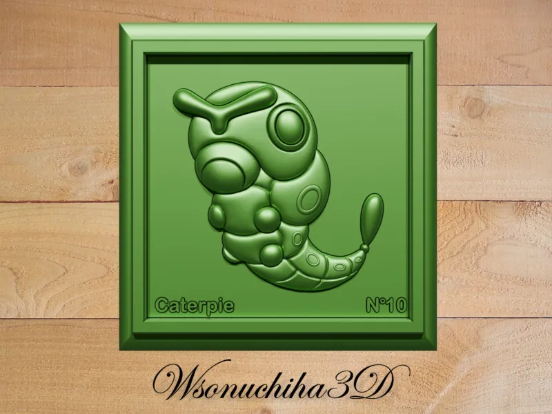 caterpie - relief - pokemon