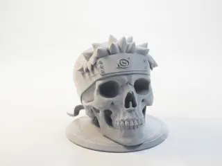 Naruto Skull Bust Anime Collectible 3D Printable