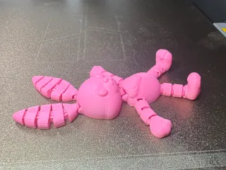 Flexi Easter Bunny - Articulated Fidget Toy Rabbit