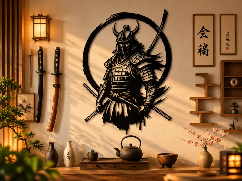 WallArt Samurai 002