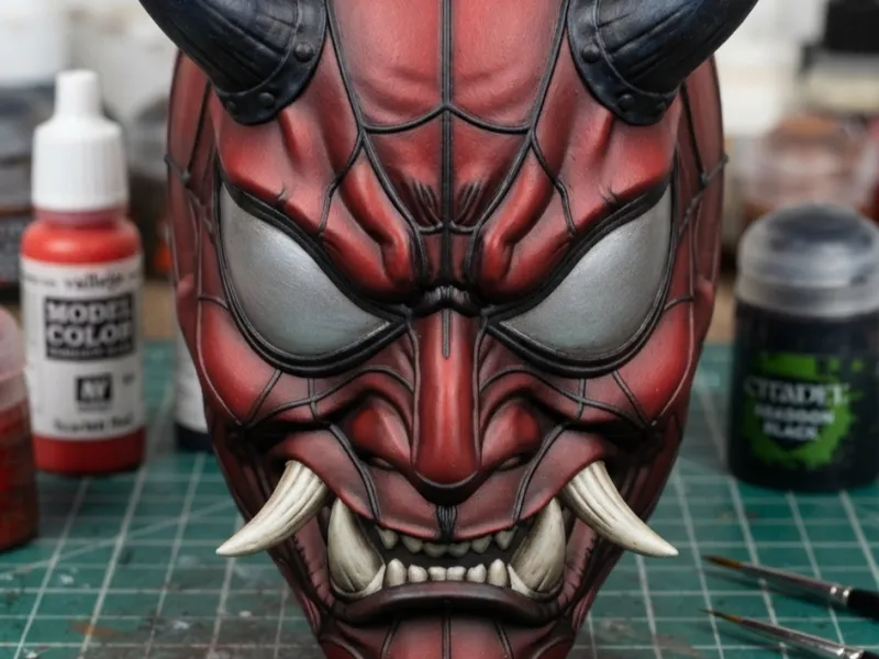 Demon Spider-Man Bust