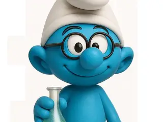 SMURFS - Scientist Smurf