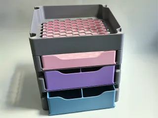 Versatile Stackable Storage Box System — 250 mm Edition