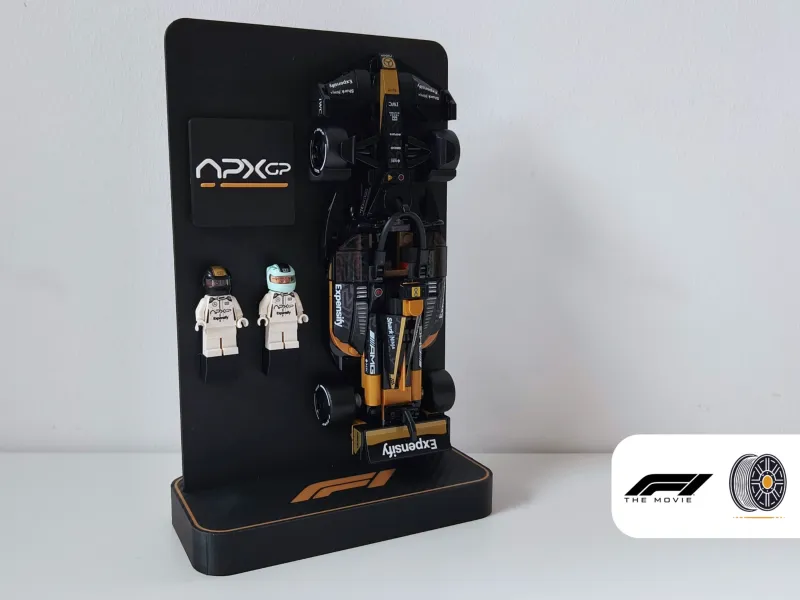 APX GP F1 Lego Speed Champions Mount | F1 The Movie Display