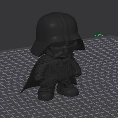 Home print settings: Mini Vader Figurine K2 PLUS.3mf