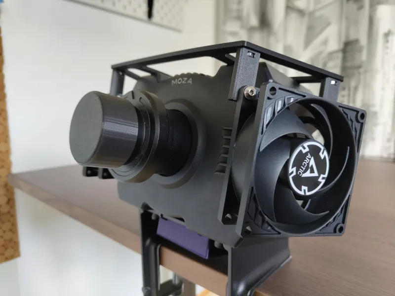 Moza Wheelbase 80mm Fan Mount