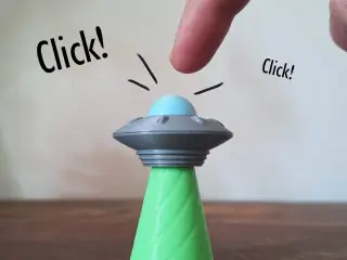 UFO Clicker Fidet Toy