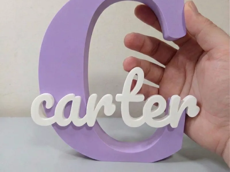 Initial C mit dem Namen Carter
