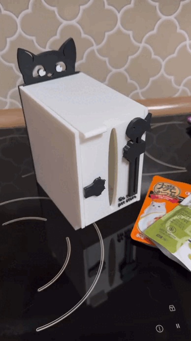 Conteneur de nourriture pour chats