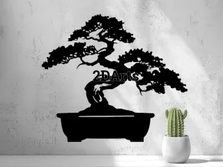 Bonsai Wall Art