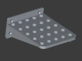 Pegboard holder for screwdrivers