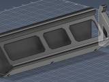 Boeing 737 Knee Lights Panel Frame-0