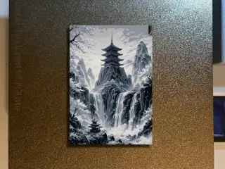 Serene Temple Hueforge