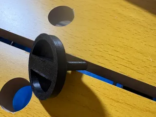 作業台トリマーのキャップ