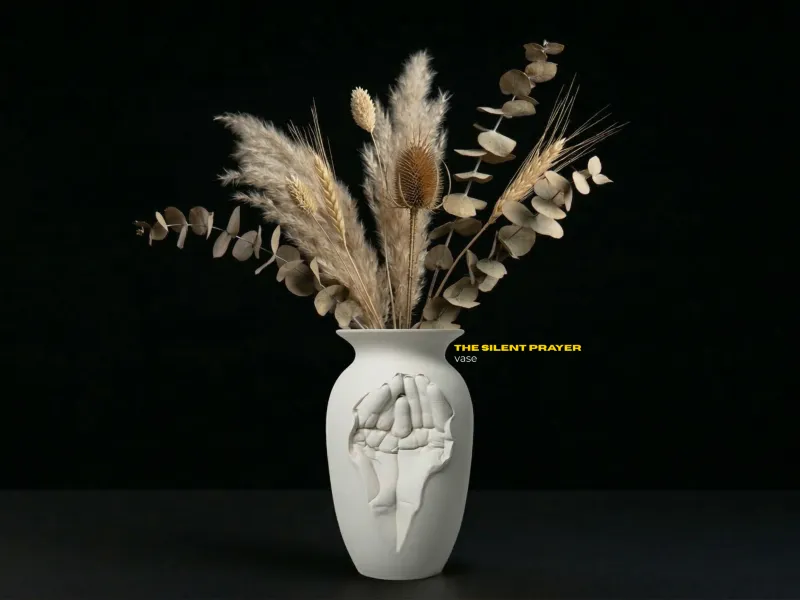 The Silent Prayer Vase