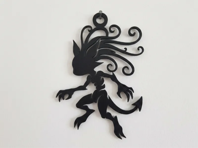 Kingdom Hearts Heartless Monster - Home Decor - Keychain